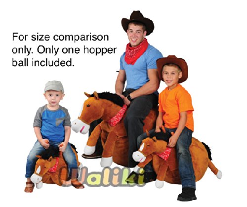 WALIKI Hopper Ball for Adults Ages 13-101 | Hippity Hop | Jumping Hopping Ball | Horse Bouncy Ball