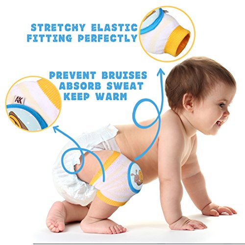 image for Ava & Kings Baby Knee Pads for Crawling - Babies Stuffs Gift Ideas for