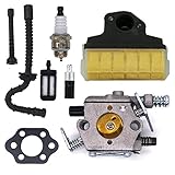FitBest Carburetor Kit Air Filter For Stihl MS210 MS230 MS250 021 023 025 Chainsaw Carb