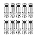 RG59 BNC Compression Connector,Coax Male Adapter Plug,75 Ohm Nickel Plated Plug Extension Coaxial Cable with Fitting Pin Fixed Copper in Inside for CCTV Security Video System Accessories 20Pcs of Pack