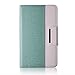 Ipad Air 2 Case by Thankscase Rotating Case Cover Only for Ipad Air 2 with Wallet and Pocket with Hand Strap with Smart Cover Function for Ipad Air 2. (Jade Green)
