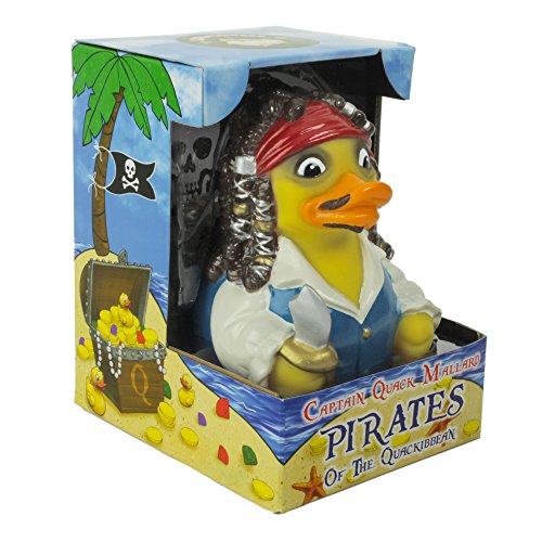 CelebriDucks Captain Quack Pirateof Quackibbean RUBBER DUCK