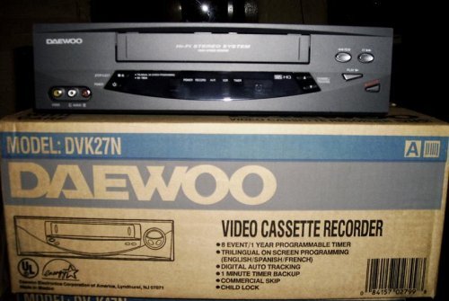 Dvk27n-Vcr-Player-Video-Player-Recorder-Vcr-Vhs-4-Head
