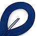 OrthoStep 4 Pair Pack Waxed Very Thin Dress Round Royal Blue 27 inch Shoelaces