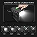 SUNDOKI Front Bike Light, LED Bicycle Light Set W 8800mAh Rechargeable Batteries Bike Headlight