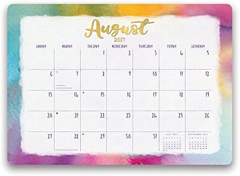 2018 Aquarelle 2018 Blotter