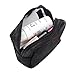 HOYOFO Mesh Makeup Bag 3 PCS Black Mesh Zipper Pouch Travel Cosmetic Organizer Case for Daily Toiletries Accessories Purse Bag, Black (S,M,L)