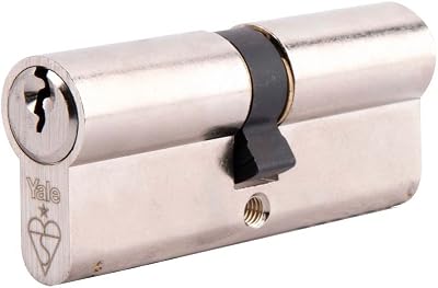 Yale PKM3550-NP KM Superior 1 Star Euro Cylinder Lock 35/50 Nickel