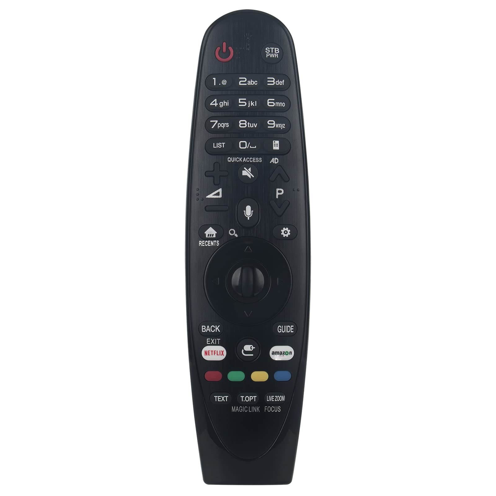 VINABTY AKB75075301 AN-MR650 Voice Remote Control Fit for LG TV 49UJ7700 55UJ7700 55UJ7750 60UJ7700 65UJ7700 65UJ7750 43UJ6500 49UJ6560 55UJ6540 OLED55C7P -[With Voice Magic Pointer Function]