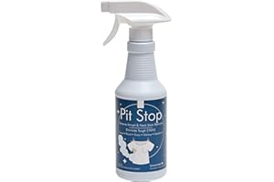 SANCO INDUSTRIES Pit Stop, Sweat Stain & Deodorant (Antiperspirant) Armpit Stain Remover, Multi-stain formulation, 16oz.