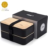 Lunch Box Giapponese Portatile: Contenitore Alimenti Leggero Per Adulti E Bambini | Ideale Per Ufficio, Scuola, Lavoro E Picnic - 5