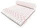 Fecido Classic Kitchen Dish Towels - Heavy Duty - Super Absorbent - 100% Cotton - Professional Grade Dish Cloths - European Made Tea Towels - Set of Two, Peach