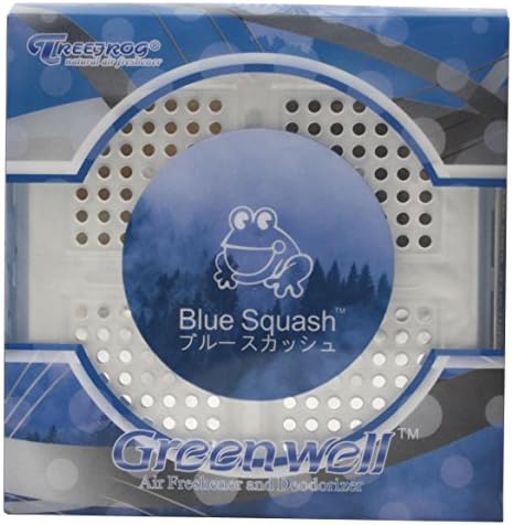 Treefrog Green Well Natural Air Freshener And Deodorizer, Blue Squash Scent