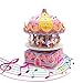 3D Puzzles for Kids, 29 PCs DIY 8-Horse Carousel Music Box Kids Puzzles, Stem Jigsaw Puzzles, Birthday Gift for Girls, Kids Prizes