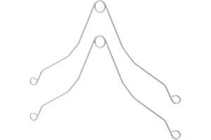 WKZO Grille Spring Clips for FG701S Bathroom Exhaust Fan Cover，Universal Bathroom Grille Spring Clip for Ceiling or Wall-Moun