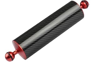 10 Inch Underwater Buoyancy Arm Floating Carbon Fiber Photography Lamp Arm for Diving Photography System