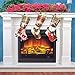 Dreampark Christmas Stockings, 3 Pack Classic Plaid Xmas Stocking 18