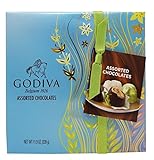 Godiva Belgian Chocolates Gift Box, Assorted, 27 Count 11.9oz. (339g)
