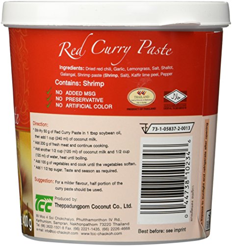 Mae Ploy Red Curry Paste, 14 oz - Import It All