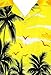 Funky Hawaiian Shirt, Beach, Yellow, XL, Yellow, Size X-Large