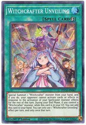 Amazon 遊戯王 英語版 Etco En067 Witchcrafter Unveiling ウィッチクラフト デモンストレーション スーパーレア 1st Edition トレカ 通販 Amazon 遊戯王 英語版 Etco En067 Witchcrafter Unveiling ウィッチクラフト デモンストレーション スーパーレア 1st Edition トレカ 通販