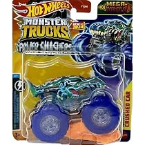 Hot Wheels Monster Trucks Mega-Wrex 2024, Power Smashers, Includes ...