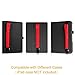 Fintie Apple Pencil Holder with USB Adapter Pocket - Premium Vegan Leather Case Sleeve Pouch Compatible with iPad 2018 (6th Gen), iPad Pro 9.7, iPad Pro 10.5, iPad Pro 12.9 Cases, Red