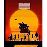 Composition Notebook: Pirate Adventure, Wide Ruled, 7.5 x 9.25 inches, 100 Pages &ndash; Ideal for Manga Lovers, School Notes, and Creative Journaling