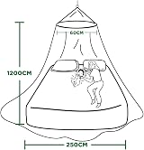 UMKY Mosquito Net for Double Bed - Travel Insect Protection view 6