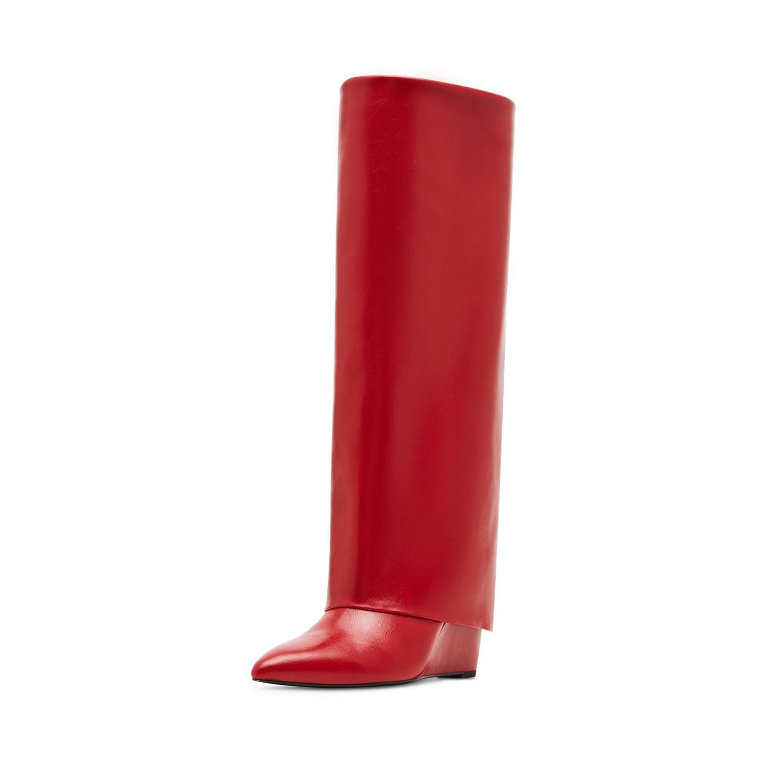 Madden Girl Women’s Evannder Fashion Boot, Red Paris, 6