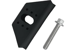 HZMM Base Clamp Battery Hold Down Kit, Car Battery Tie Down Bracket with 304 Stainless Steel Bolt Kit, OEM 14005061 Replacement, Compatible with GMC Buick Chevy Cadillac Hummer Saturn Pontiac Oldsmobile