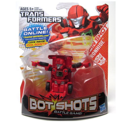 Transformers, Bot Shots Series 2 Figure, Spin Shot Ironhide