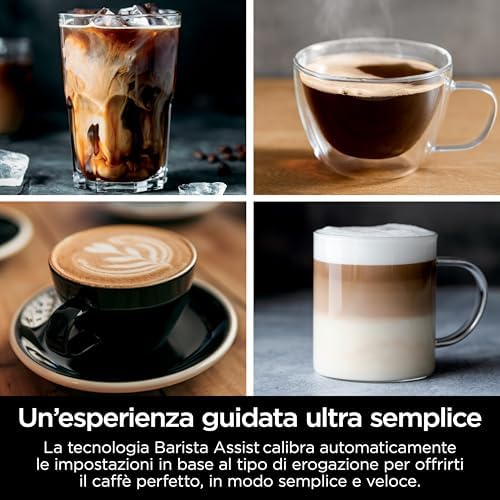 Luxe Essential, Macchina da Caffè, 2 in 1, Argento, ES501EU