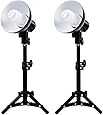 Fovitec  StudioPRO - 2x Product Photography Fluorescent Lamp Lighting Kit - [2x][CFL][Lamps and Bulbs Included]