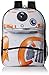 Star Wars Boys' Bb8 Backpack, White/Black