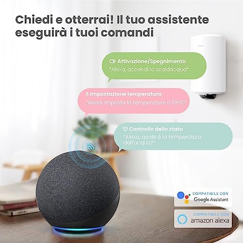 D50-15EFG Scaldabagno Elettrico Murale ad Accumolo 50 L – Sopra lavello ad accumulo — compatto facile da installare