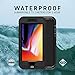 LifeProof NÜÜD SERIES Waterproof Case for iPhone 8 (ONLY) - Retail Packaging - BLACK