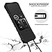 Kutop Compatible Apple TV Remote Case, Soft Silicone Protective Cover Light Weight Shock Proof Skin with Anti-Drop Strap fit Apple TV Remote Controller, 4K/ 4th Generation