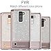 Phone Case for LG Stylo 2 Plus, LG Stylus 2 Case, LG Stylo 2 Case, BENTOBEN Shockproof Ultra Slim Dual Layer Hybrid Bling Glitter Case Cover for LG Stylo 2 Plus/LG Stylo 2 / Stylo 2V Cute Rose Gold