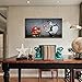 Canvas Wall Art Framed Wall Decor for Bathroom Print Picture Elephant Artwork and Modern Home Decorations Ready to Hang for Home Kid Room Wall Decoration……