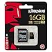 Kingston Digital 16GB Microsdhc Class U3 UHS-I 90R/45W + SD Adapter (SDCG/16GB)