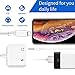 Headphone Adapter 3.5mm Jack Aux Audio Adapter Charger 2 in 1 Headphone Splitter Adapter Charger and Audio Connector Dongle for iPhone Xs/Xs Max/XR / 8/8 Plus / 7/7 Plus Support for All iOS 12thumb 4