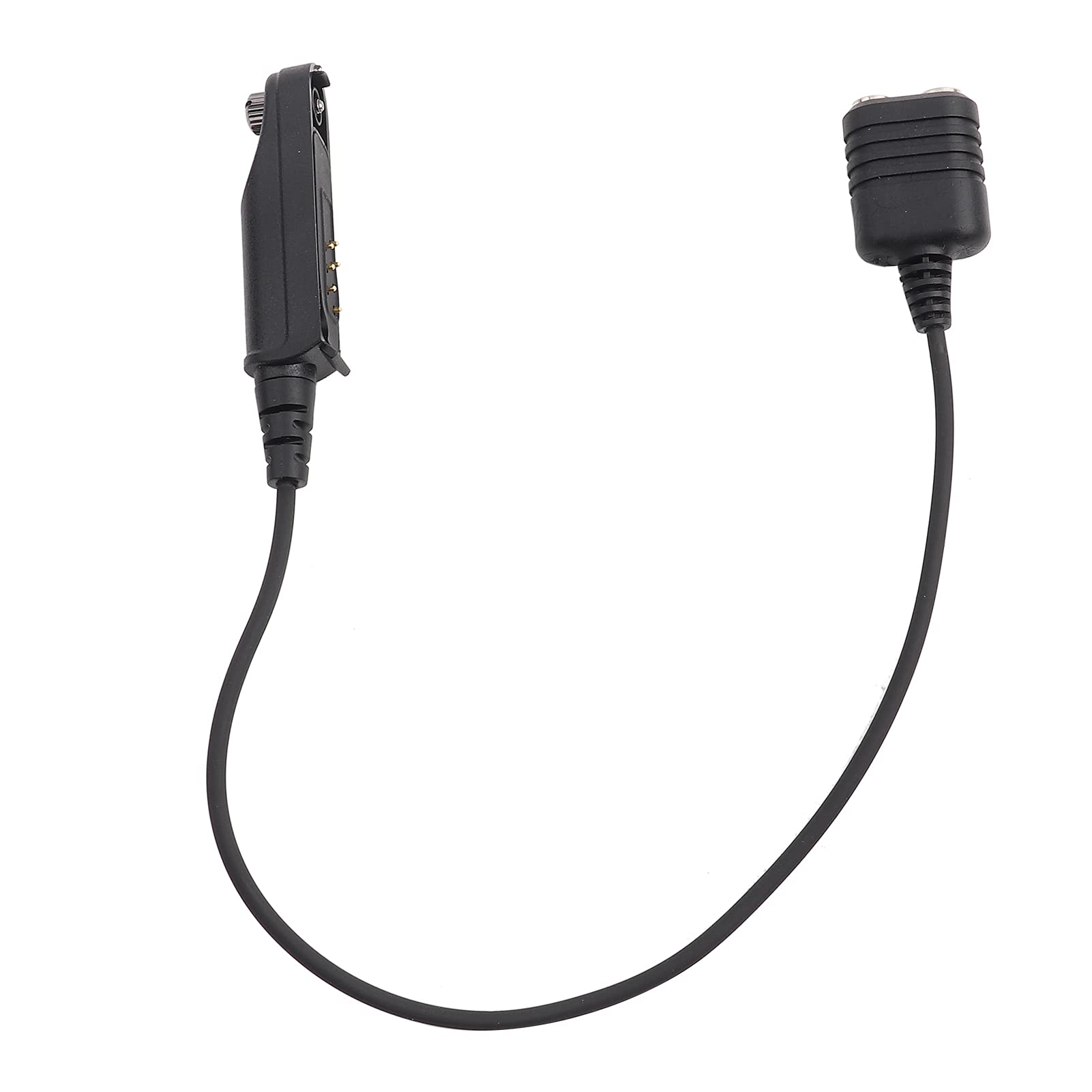 Dioche Audio Cable Adapter, Earpiece Adapter Walkie, A58 K head 2Pin Walkie Talkie Audio Cable Adapter for BF 9700 A 58 UV XR