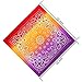 URATOT 12 Pack Novelty Gradient Cotton Bandanas Paisley Print Head Wrap Handkerchief, 2 Style (Mixed 12 Colors A, 12)