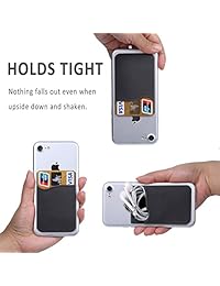 Pofesun - Funda de silicona con tapa para iPhone y Android, color negro