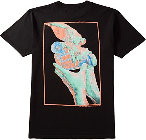 Pyramid Country Teamwork T-Shirt - Black/Teal/Pink