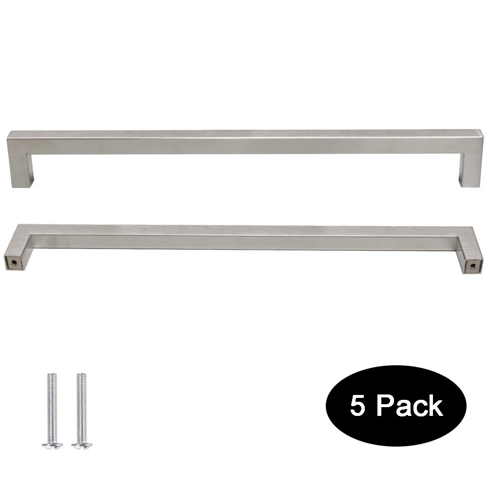 Best 12 Inch Square Bar Cabinet Brushed Nickel