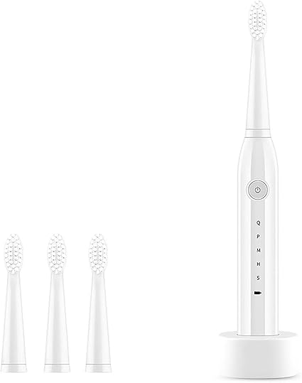 Amazon １セット 歯ブラシ 電動 隙間歯磨き ブラシヘッド4本付き Ipx7防水 低ノイズ 誘導充電 ホワイトニング歯 Komoso 電動歯ブラシ 通販