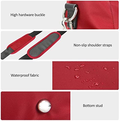 ECOSUSI Duffel Bag Women Overnight Weekender Bag 25L Nylon Carry On Bags Hospital Tote Bag Ladies Travel Bag with Trolley Sleeve, Shoe Bag, Wet Pocket 8 ECOSUSI Duffel Bag Women Overnight Weekender Bag 25L Nylon Carry On Bags Hospital Tote Bag Ladies Travel Bag with Trolley Sleeve, Shoe Bag, Wet Pocket