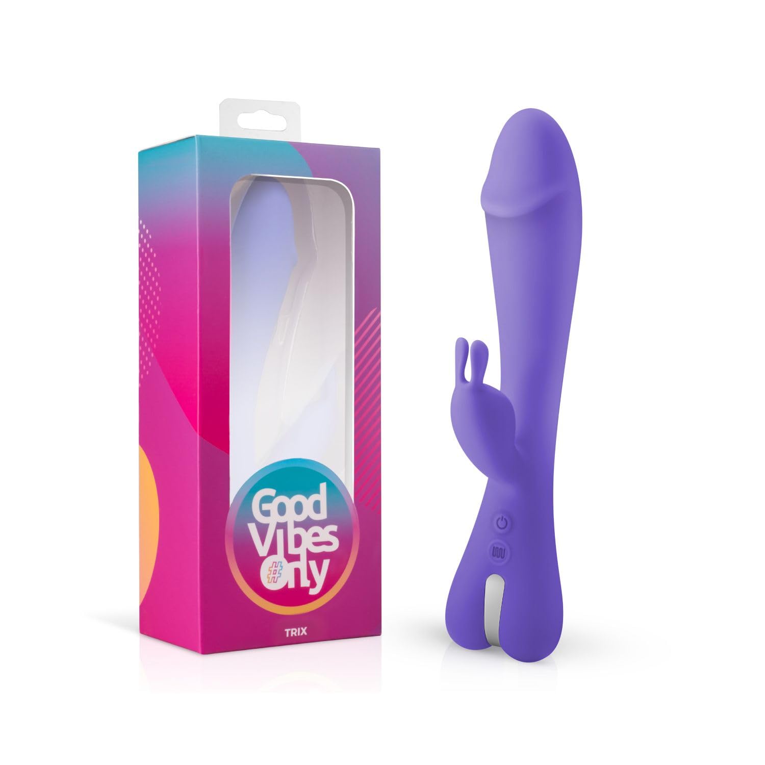Good Vibes Only Trix Rabbit Vibrator, 195 g - Sex Toys for Women Vibrator Easytoys